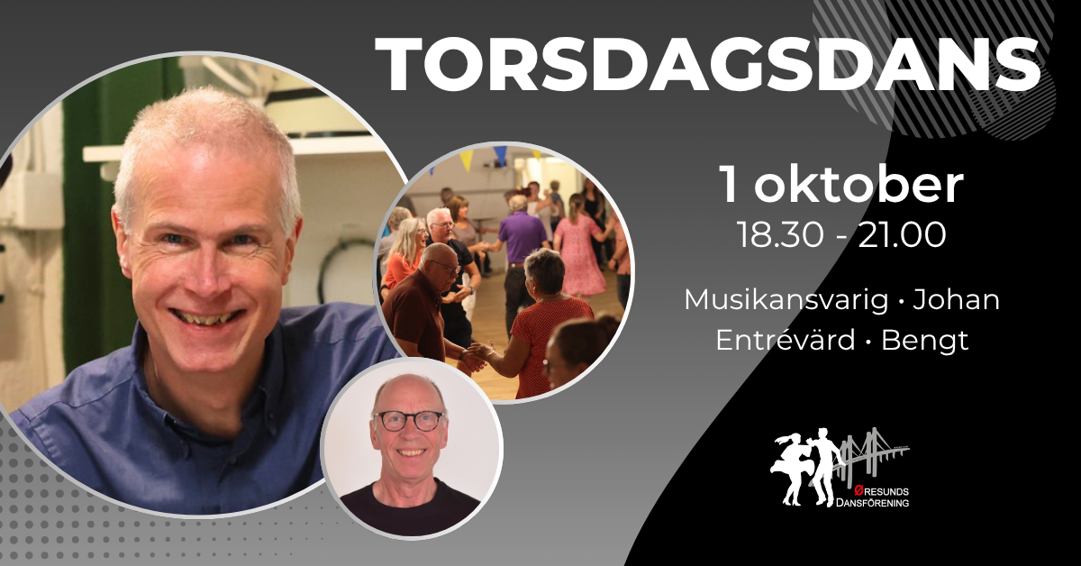 Torsdagsdans 21 oktober